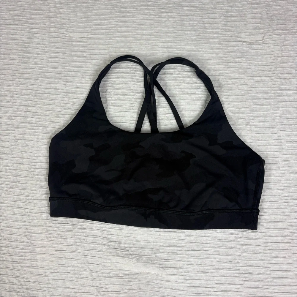 lululemon athletica Black Camo Sports Bra - Picture 2 of 6